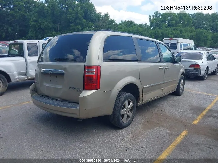 2009 Dodge Grand Caravan Sxt VIN: 2D8HN54139R539298 Lot: 39580950