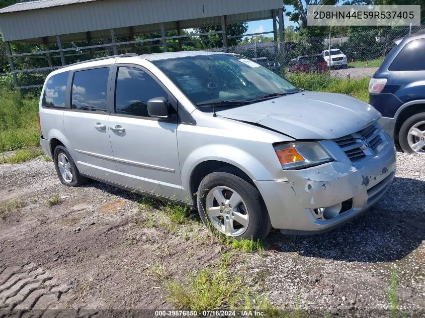 2D8HN44E59R537405 2009 Dodge Grand Caravan Se