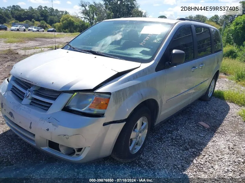 2D8HN44E59R537405 2009 Dodge Grand Caravan Se