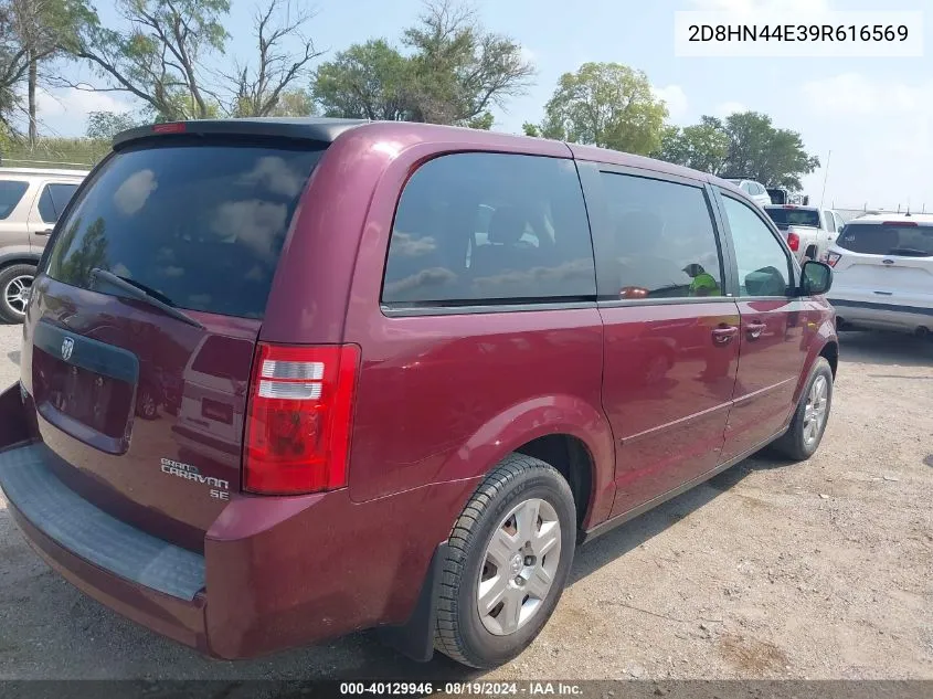 2D8HN44E39R616569 2009 Dodge Grand Caravan Se