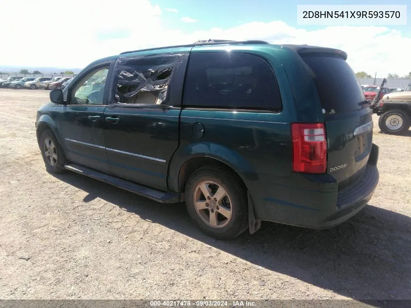 2D8HN541X9R593570 2009 Dodge Grand Caravan Sxt