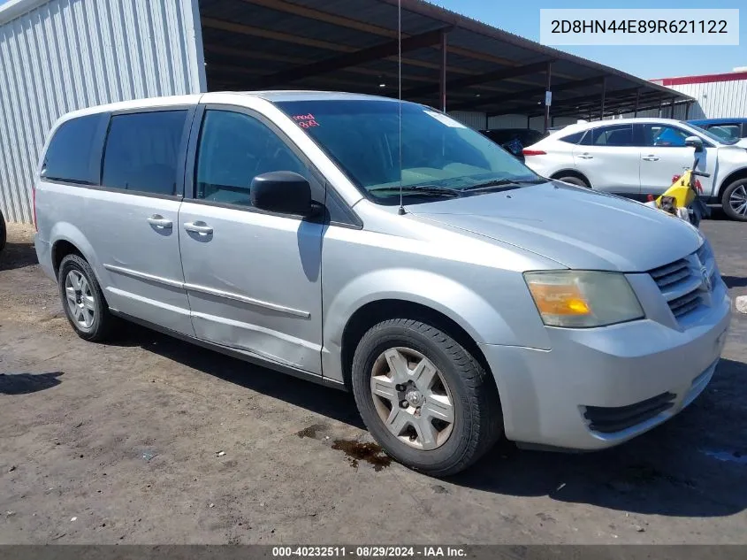 2009 Dodge Grand Caravan Se VIN: 2D8HN44E89R621122 Lot: 40232511