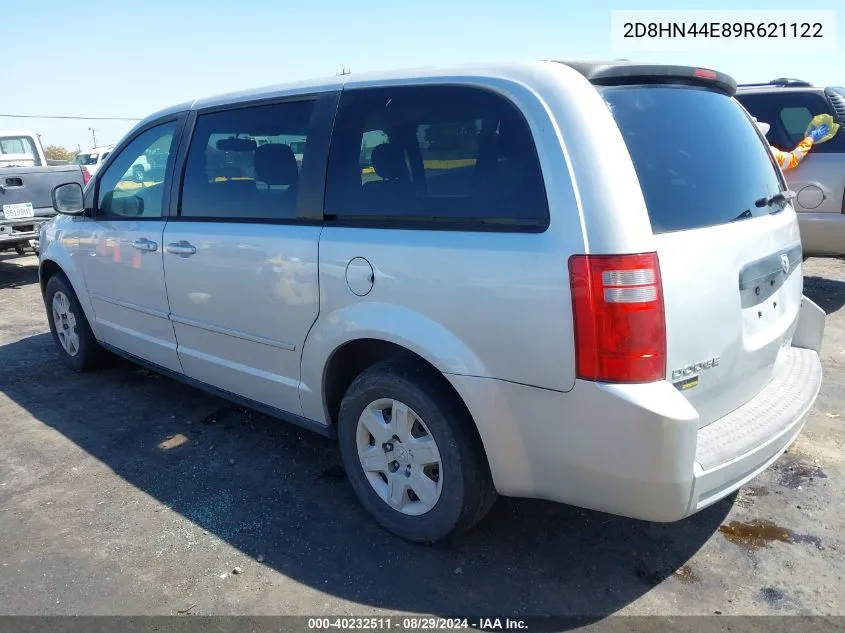 2009 Dodge Grand Caravan Se VIN: 2D8HN44E89R621122 Lot: 40232511