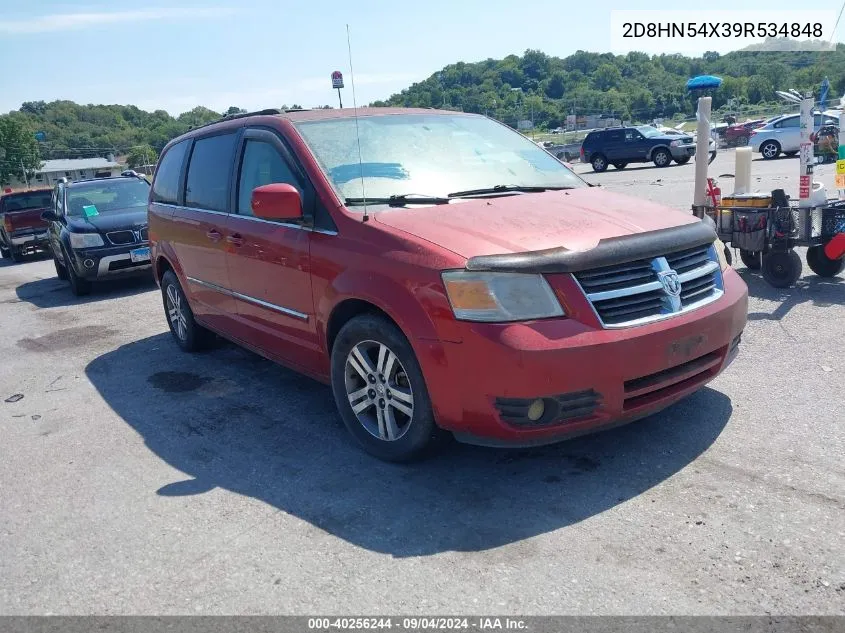 2D8HN54X39R534848 2009 Dodge Grand Caravan Sxt