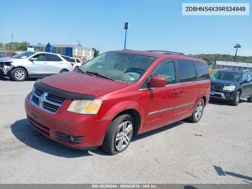 2009 Dodge Grand Caravan Sxt VIN: 2D8HN54X39R534848 Lot: 40256244