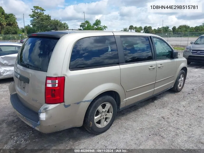 1D8HN44E29B515781 2009 Dodge Grand Caravan Se