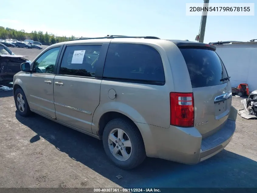 2009 Dodge Grand Caravan Sxt VIN: 2D8HN54179R678155 Lot: 40307361