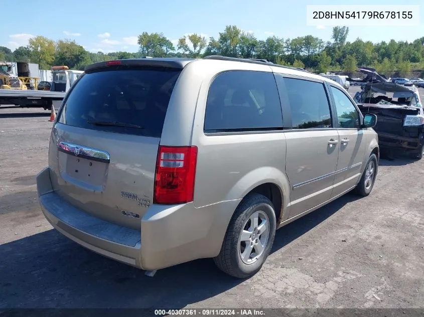 2D8HN54179R678155 2009 Dodge Grand Caravan Sxt