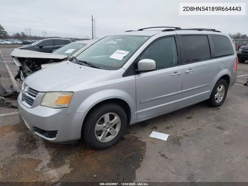 2D8HN54189R664443 2009 Dodge Grand Caravan Sxt