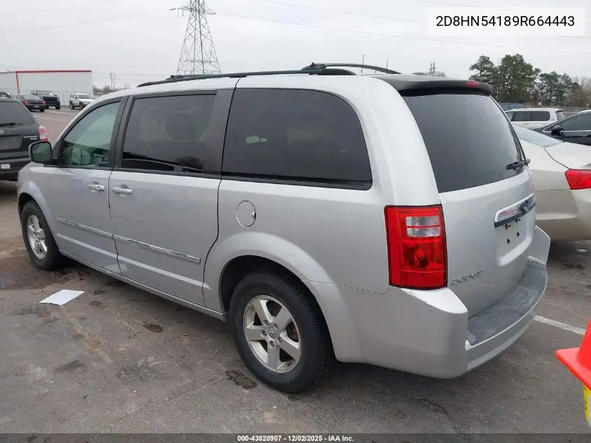 2D8HN54189R664443 2009 Dodge Grand Caravan Sxt