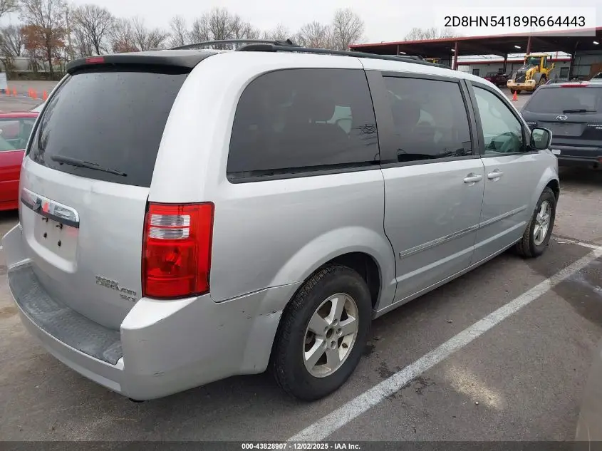 2D8HN54189R664443 2009 Dodge Grand Caravan Sxt