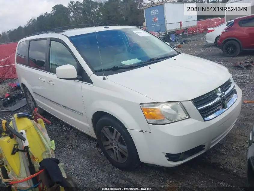 2D8HN54X19R524349 2009 Dodge Grand Caravan Sxt