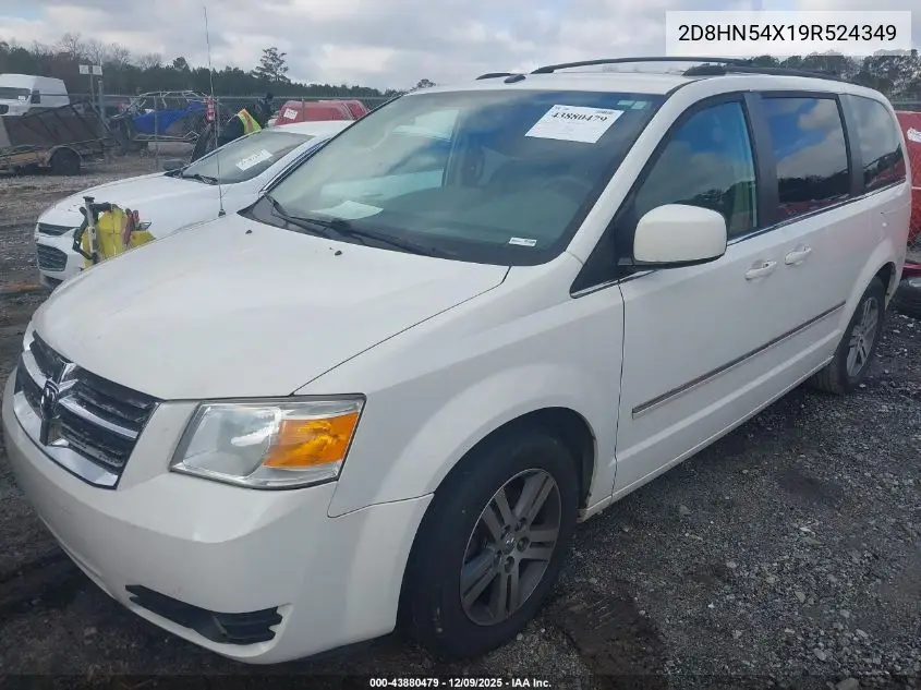 2D8HN54X19R524349 2009 Dodge Grand Caravan Sxt