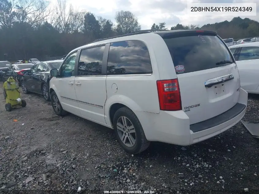2D8HN54X19R524349 2009 Dodge Grand Caravan Sxt