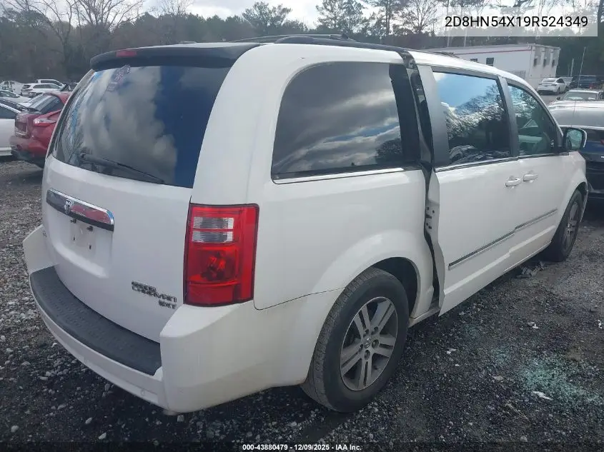 2D8HN54X19R524349 2009 Dodge Grand Caravan Sxt