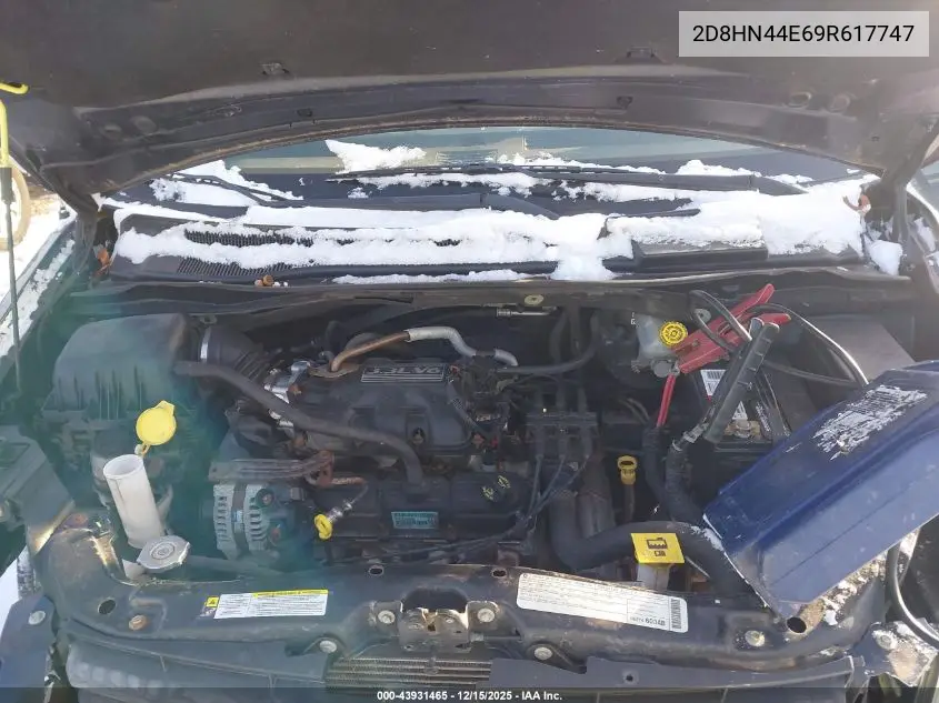 2D8HN44E69R617747 2009 Dodge Grand Caravan Se