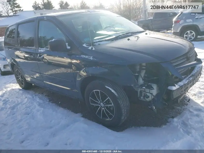 2D8HN44E69R617747 2009 Dodge Grand Caravan Se