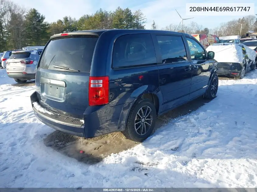 2D8HN44E69R617747 2009 Dodge Grand Caravan Se