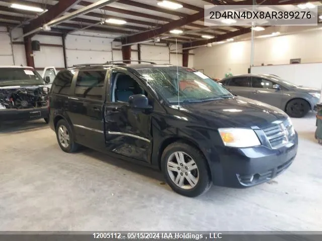 2010 Dodge Grand Caravan Se VIN: 2D4RN4DX8AR389276 Lot: 12005112