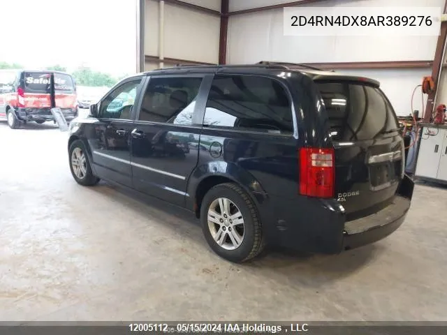 2D4RN4DX8AR389276 2010 Dodge Grand Caravan Se