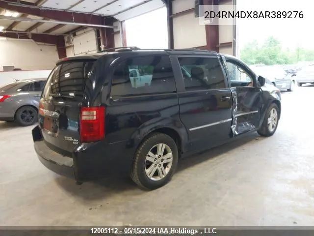 2D4RN4DX8AR389276 2010 Dodge Grand Caravan Se