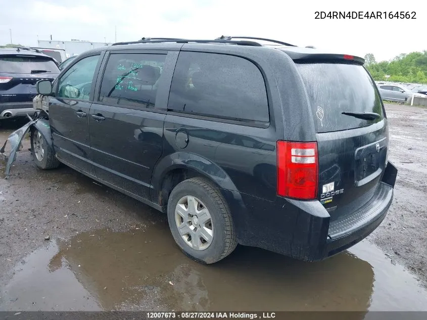 2D4RN4DE4AR164562 2010 Dodge Grand Caravan Se