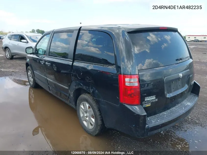 2D4RN4DE1AR482235 2010 Dodge Grand Caravan