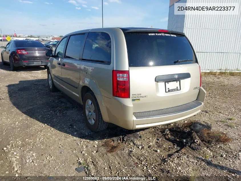 2D4RN4DE9AR223377 2010 Dodge Grand Caravan Se