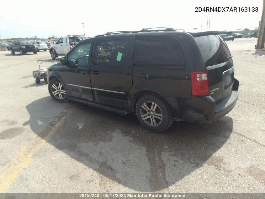 2D4RN4DX7AR163133 2010 Dodge Grand Caravan Se