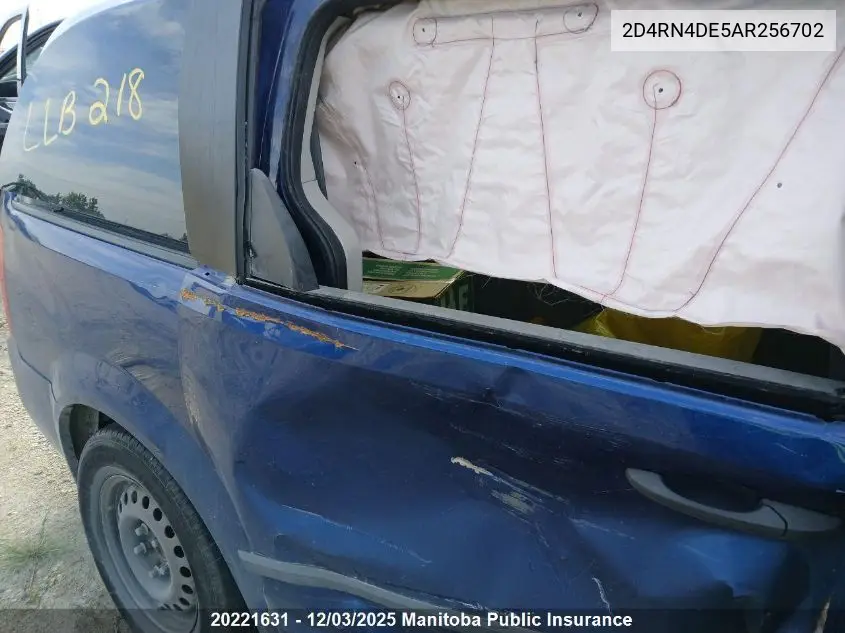 2D4RN4DE5AR256702 2010 Dodge Grand Caravan Se