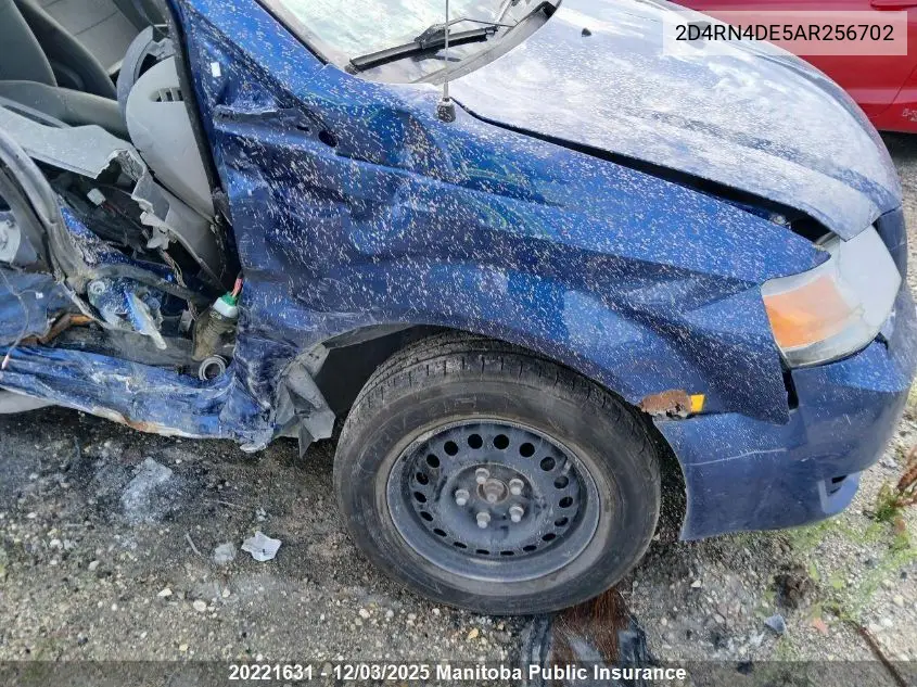 2D4RN4DE5AR256702 2010 Dodge Grand Caravan Se