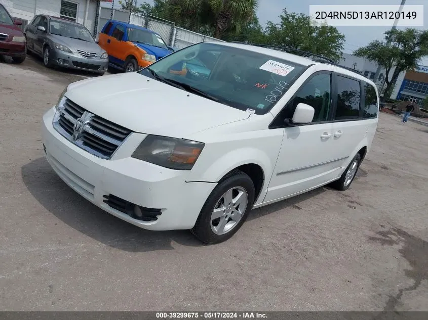 2D4RN5D13AR120149 2010 Dodge Grand Caravan Sxt