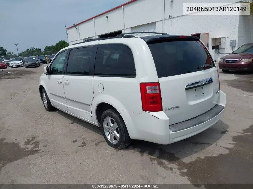 2D4RN5D13AR120149 2010 Dodge Grand Caravan Sxt