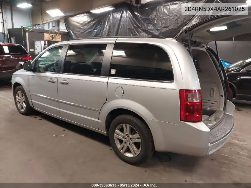 2010 Dodge Grand Caravan Sxt VIN: 2D4RN5DX4AR261025 Lot: 39363633