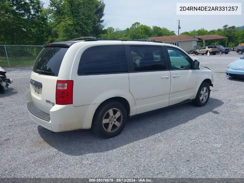 2D4RN4DE2AR331257 2010 Dodge Grand Caravan Se