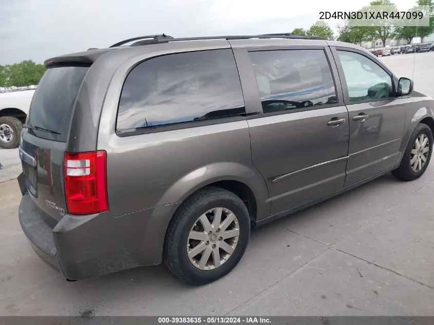 2010 Dodge Grand Caravan Hero VIN: 2D4RN3D1XAR447099 Lot: 39383635