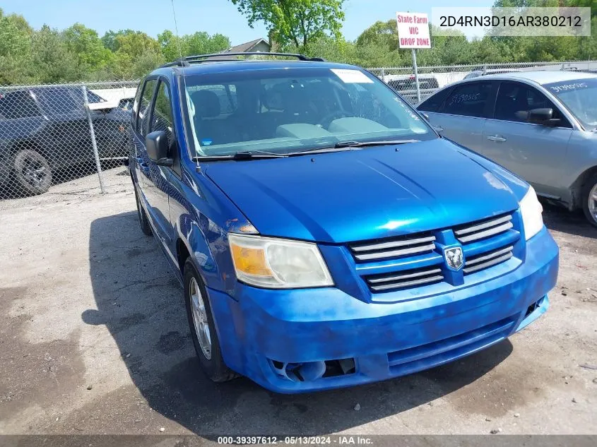 2D4RN3D16AR380212 2010 Dodge Grand Caravan Hero