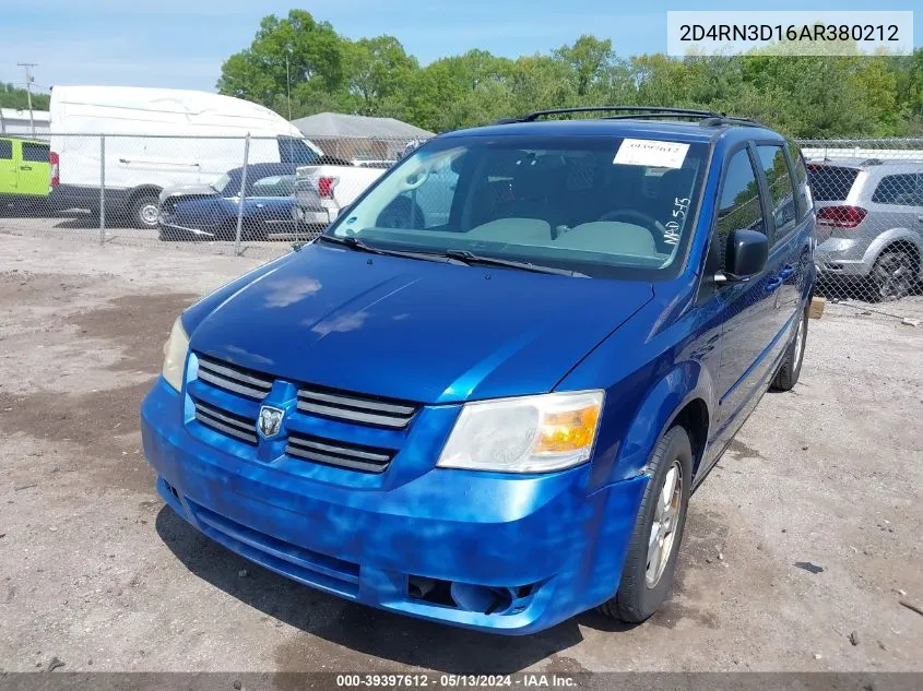 2D4RN3D16AR380212 2010 Dodge Grand Caravan Hero