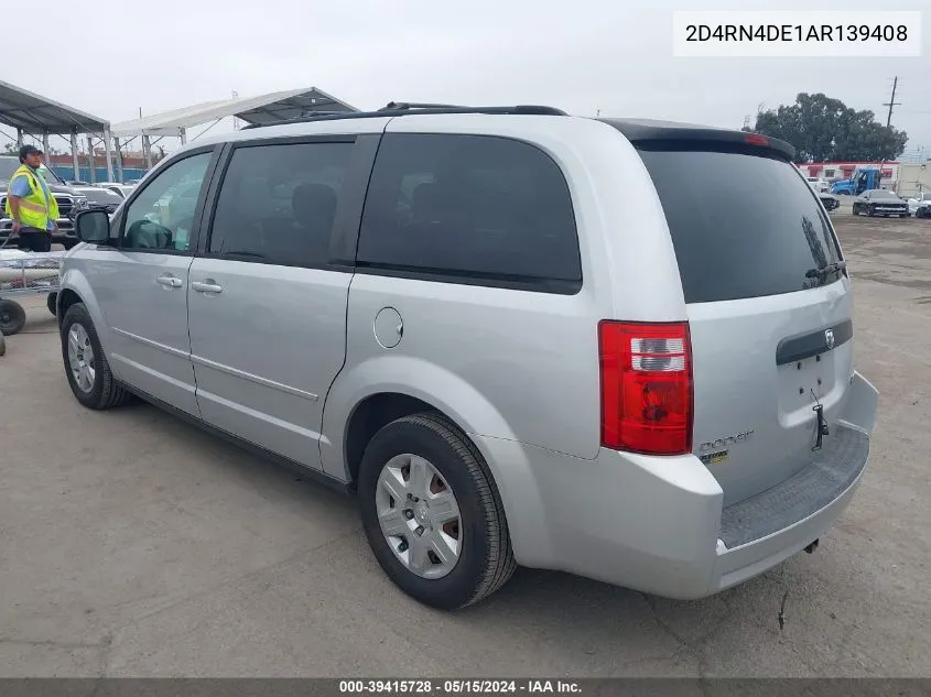 2D4RN4DE1AR139408 2010 Dodge Grand Caravan Se