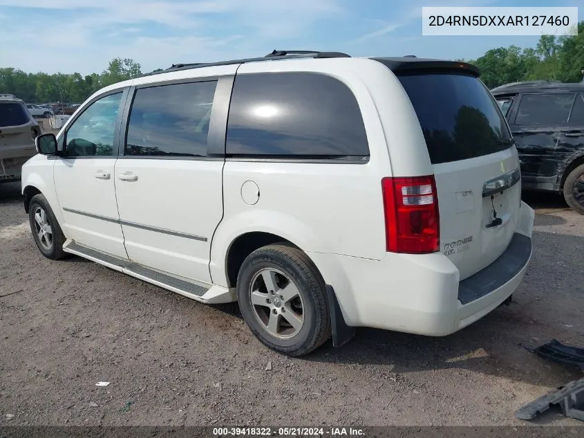 2010 Dodge Grand Caravan Sxt VIN: 2D4RN5DXXAR127460 Lot: 39418322