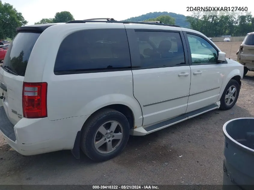 2010 Dodge Grand Caravan Sxt VIN: 2D4RN5DXXAR127460 Lot: 39418322