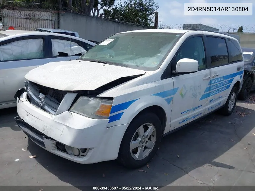 2010 Dodge Grand Caravan Sxt VIN: 2D4RN5D14AR130804 Lot: 39433597