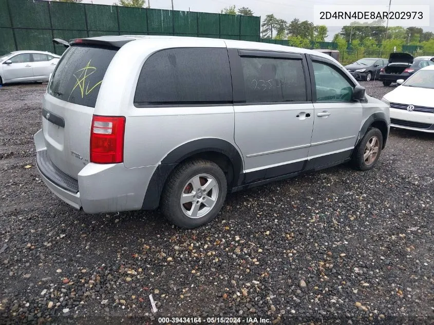 2D4RN4DE8AR202973 2010 Dodge Grand Caravan Se