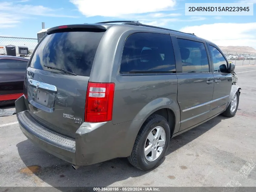 2D4RN5D15AR223945 2010 Dodge Grand Caravan Sxt