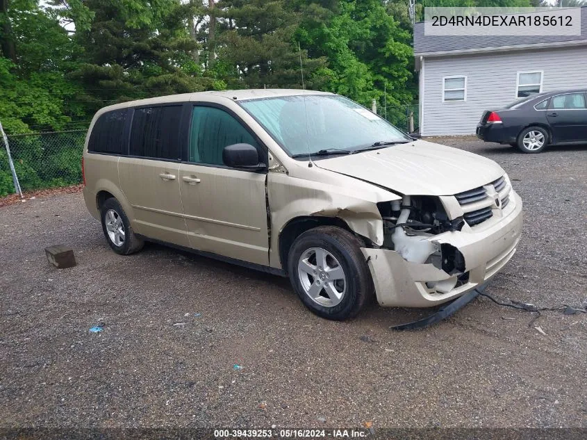 2D4RN4DEXAR185612 2010 Dodge Grand Caravan Se