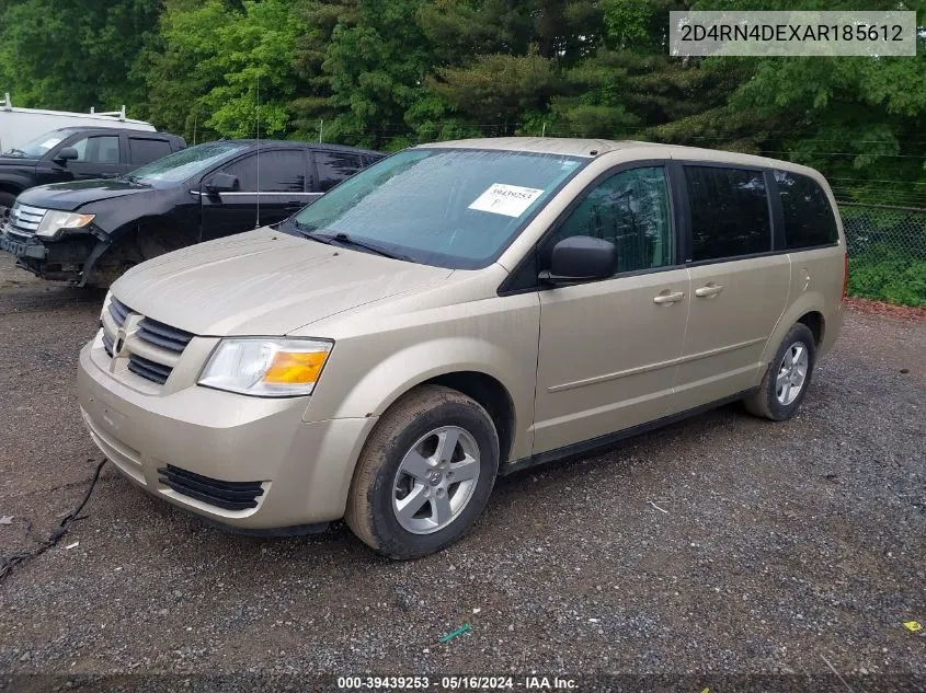 2010 Dodge Grand Caravan Se VIN: 2D4RN4DEXAR185612 Lot: 39439253