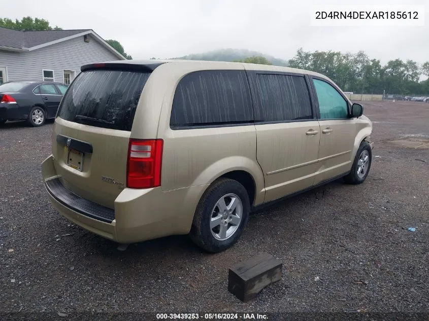 2010 Dodge Grand Caravan Se VIN: 2D4RN4DEXAR185612 Lot: 39439253