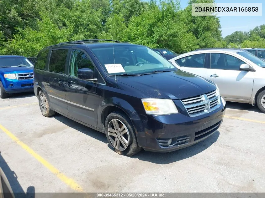 2D4RN5DX3AR166858 2010 Dodge Grand Caravan Sxt