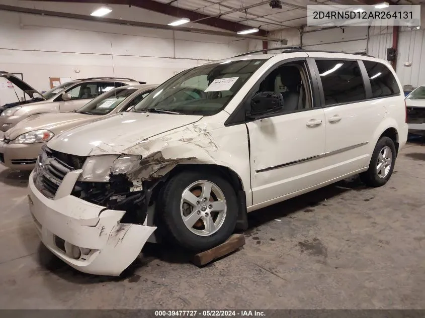 2010 Dodge Grand Caravan Sxt VIN: 2D4RN5D12AR264131 Lot: 39477727