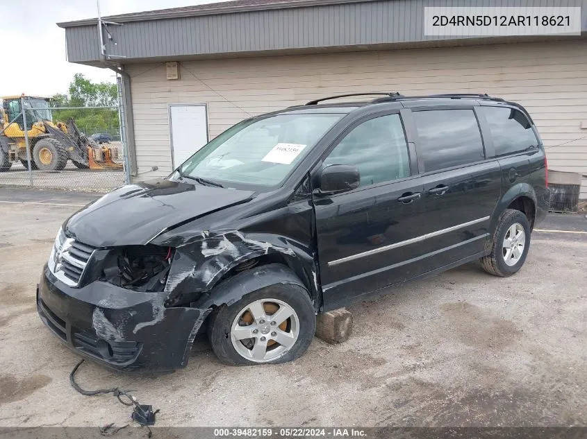 2010 Dodge Grand Caravan Sxt VIN: 2D4RN5D12AR118621 Lot: 39482159